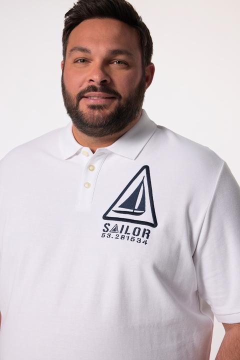 Produktbild Men+ Poloshirt Bauchfit, Halbarm, Piqué, Prints (3XL)