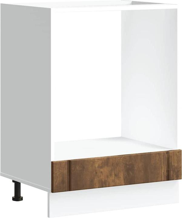 Image du produit vidaXL Armoire pour four Lucca Chêne fumé Bois composite Armoire pour four (60 x 46 x 81.5 cm)