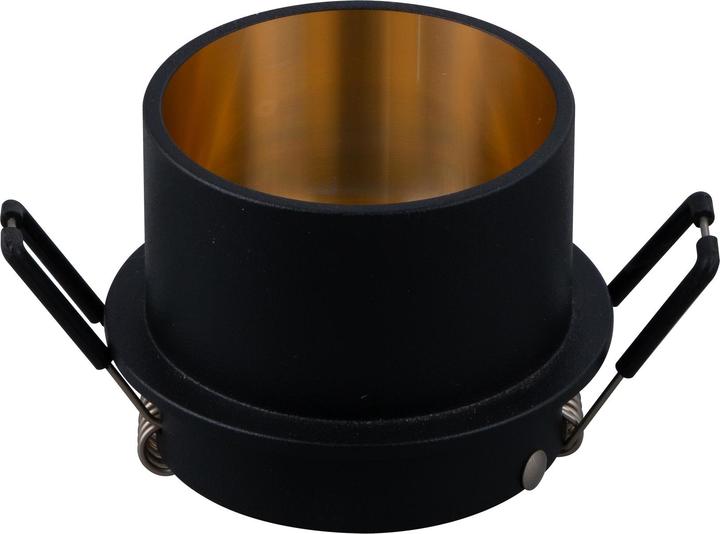 Image du produit Maytoni Reif Downlight, Luminaire encastré GU10 Noir, Or Douille de spot Ø68mm (GU10)