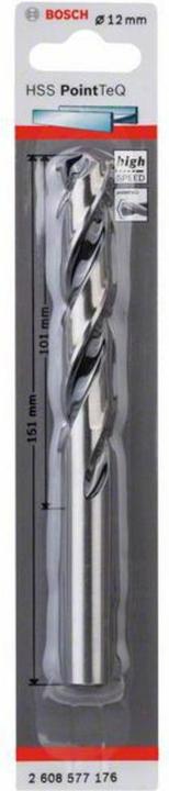 Productafbeelding Bosch Professional Zubehör HSS PuntTeQ Draaiboor (12 millimeter)