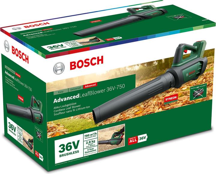 Produktbild Bosch Home & Garden AdvancedLeafBlower 36V-750 (Akkubetrieb, Laubbläser)