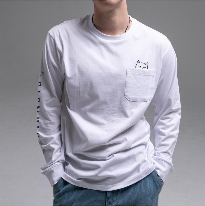 Produktbild RipnDip Lord Nermal Pocket Longsleeve (L)