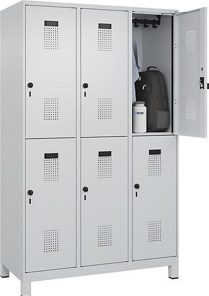 Actual product image C+P Evolo PLUS double-decker locker (120 cm, 195 cm)