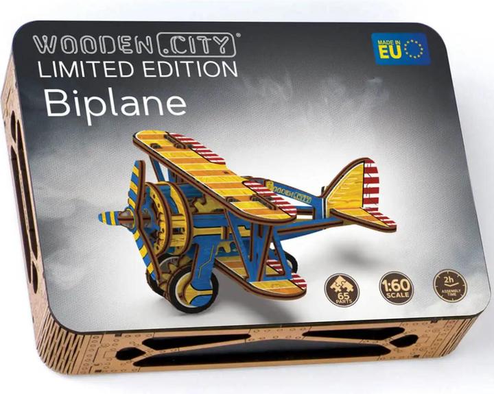 Produktbild WoodenCity WOODEN CITY 3D Puzzle Doppeldecker Limited Edition 65 Teile