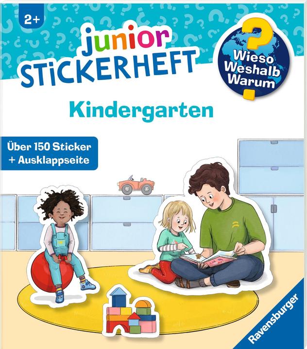 Produktbild Ravensburger Wieso? Weshalb? Warum? Junior Stickerheft Kindergarten