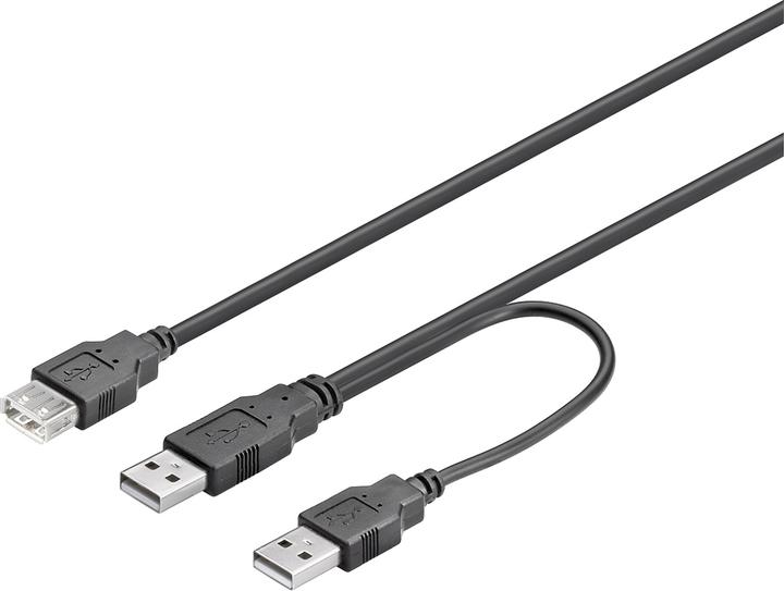 Produktbild Deltaco USB2-16 - USB-kabel - USB til