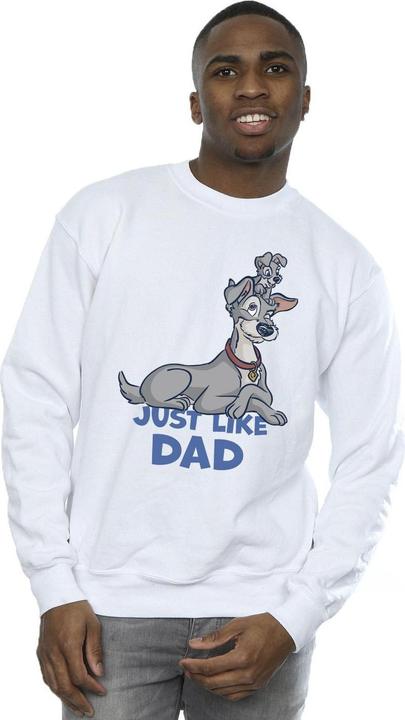 Produktbild Disney Lady And The Tramp Just Like Dad Sweatshirt (M)