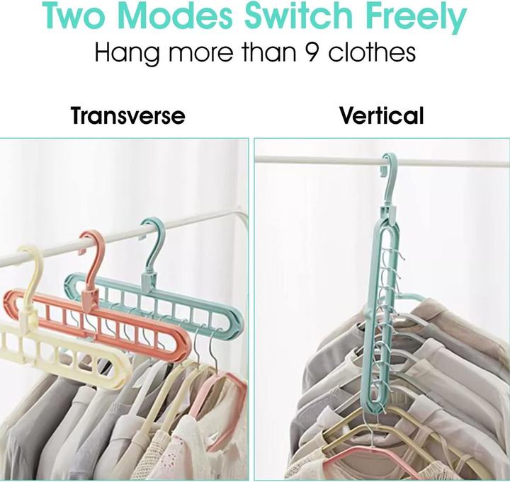 Actual product image König Design Magical space-saving trouser hanger Coat hanger Trouser hanger Multiple trouser hangers (1 x)