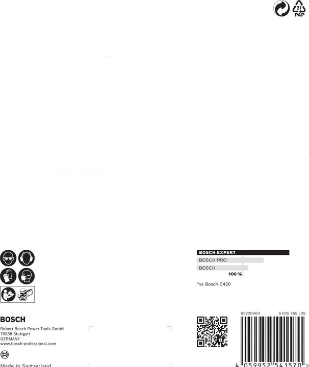 Produktbild Bosch Professional Zubehör Expert C470 (240)