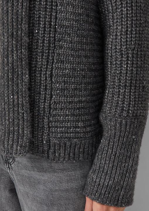Produktbild s.Oliver Strickjacke Glitzernder Cardigan mit Schalkragen (40)