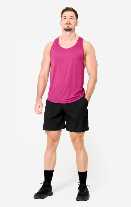 Produktbild Domyos Tank Top Stringer Herren Schwimmerrücken - lila (S)