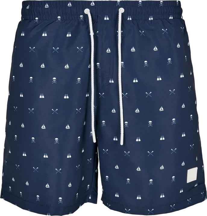 Actual product image Urban Classics Mens Patterned Swim Shorts (5XL)