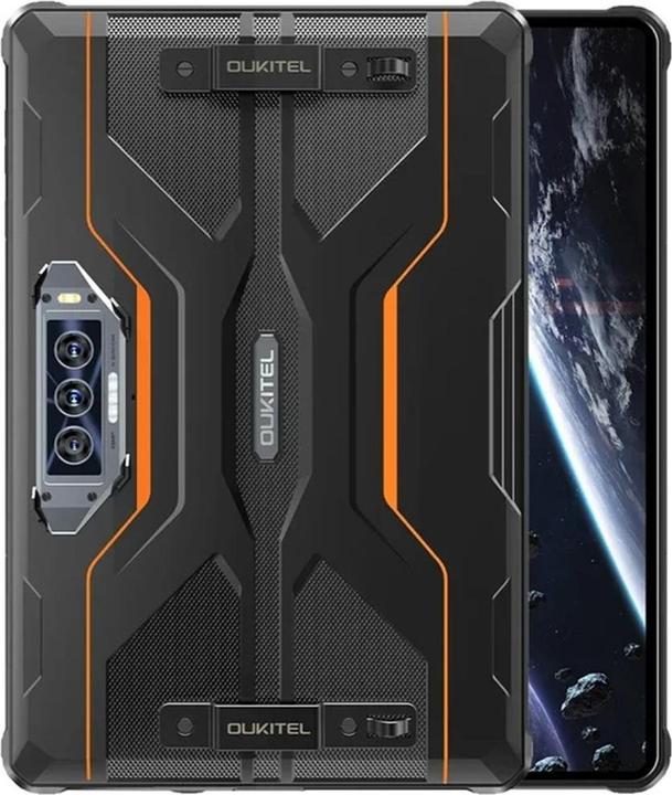 Actual product image Oukitel Tablet RT8 6/256GB Orange Rugged 20000 mAh 33W (4G, 11", 256 GB, Black, Orange)