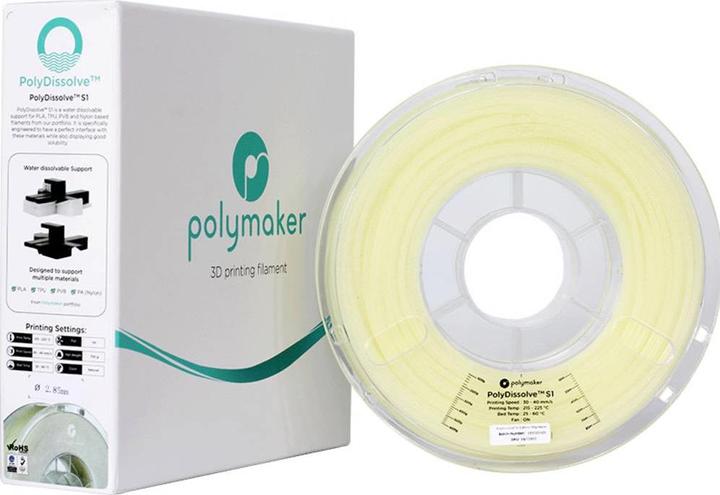 Actual product image Polymaker PolyDissolve S1 V2 - PVA - 2.85mm (PVA, 2.85 mm, 750 g)