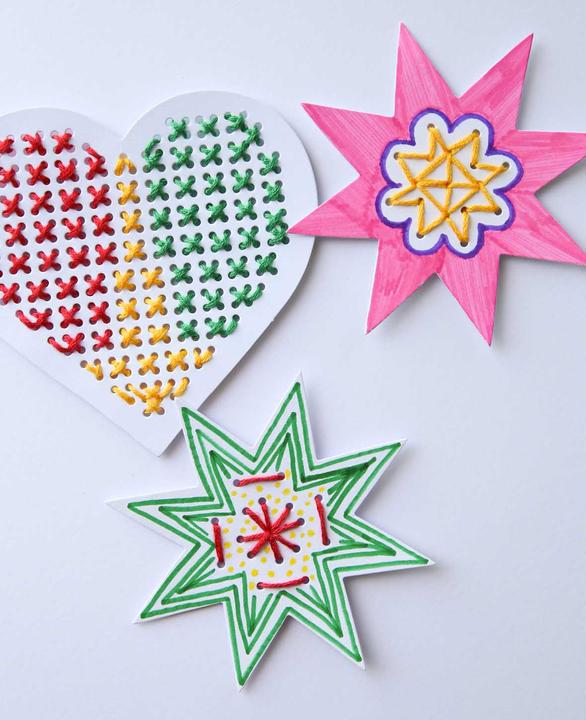 Actual product image I Am Creative Stick cardboard star, 12 pcs.