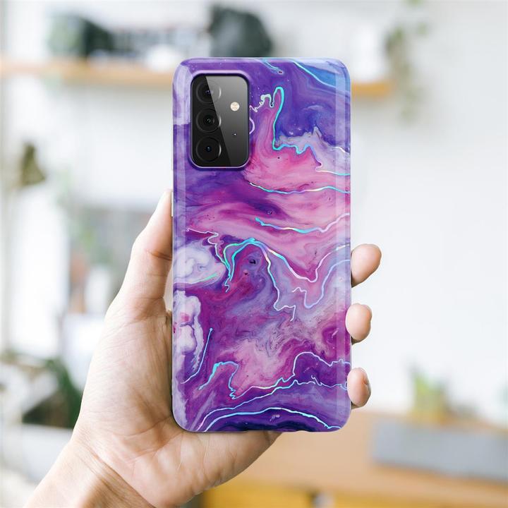Image du produit Cadorabo Couverture IMD TPU Marbre coloré (Samsung Galaxy A72)
