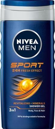 Produktbild NIVEA MEN Men Sport Shower Gel 250ml (250 ml)