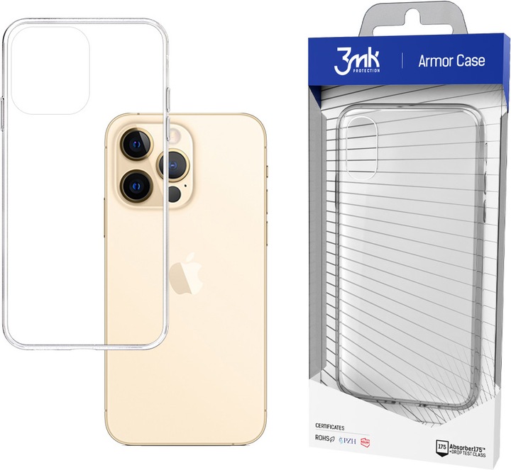 Actual product image 3MK Clear Case (Realme 12 Pro+, Apple iPhone 12)