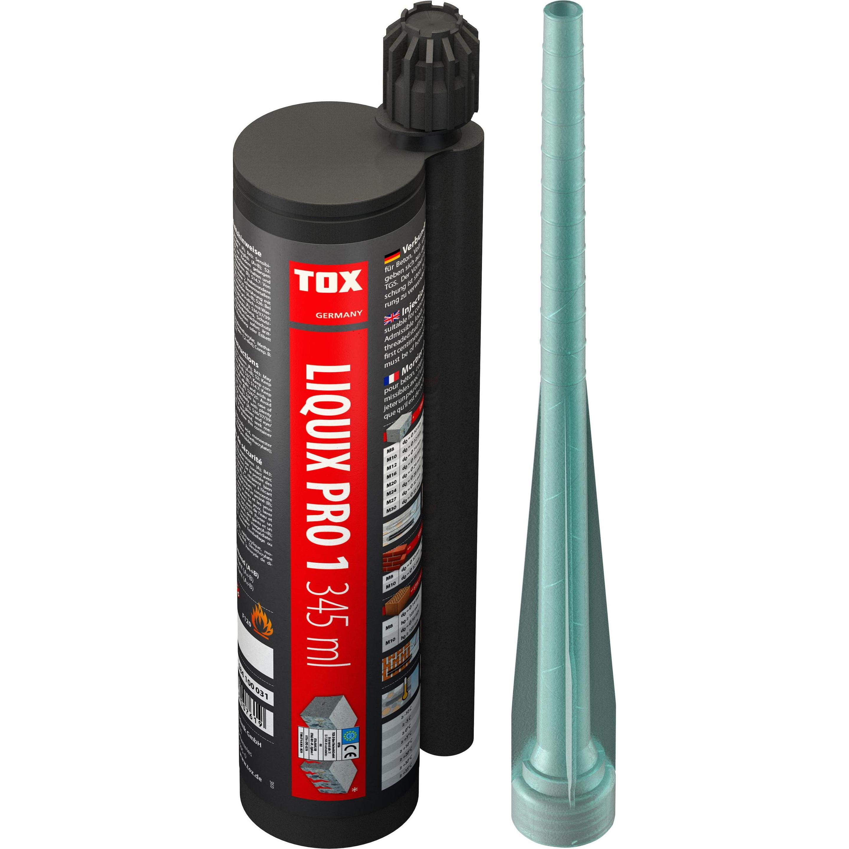 Tox, Dübel, Verbundmörtel Liquix Plus 7 styrolfrei 345 ml (1 Stk.)