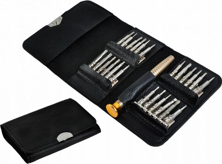 Immagine prodotto PRO-mounts Set di scalpelli di precisione - 25 pezzi (Incavo trasversale, Pin-torx)