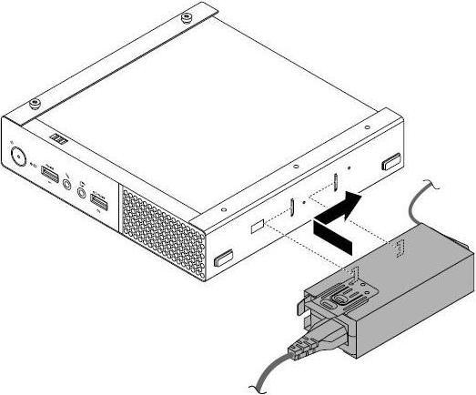 Actual product image Lenovo Tiny Power Cage II