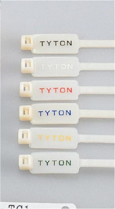Image du produit HellermannTyton Collier de serrage pour marqueur de câble 28x12,5mm (Serre-câbles en plastique, 203 mm, 100 pcs)