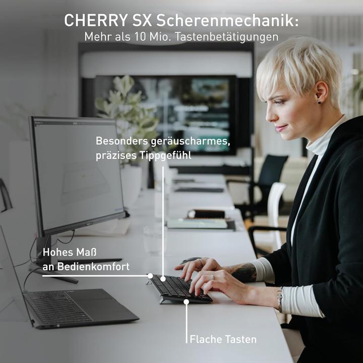 Produktbild CHERRY KW 9200 Mini (Englisch International, Kabellos)