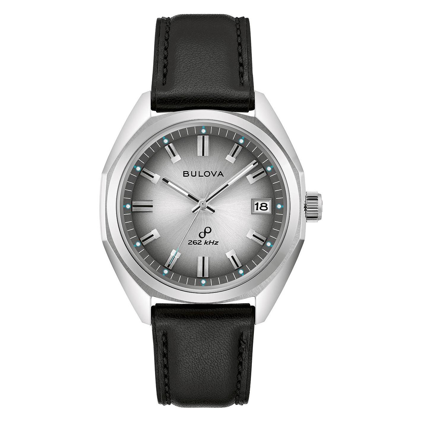 Bulova, Armbanduhr, 96B414 Jet Star Herrenuhr 40mm 5ATM, Silber, (Analoguhr, 40 mm)