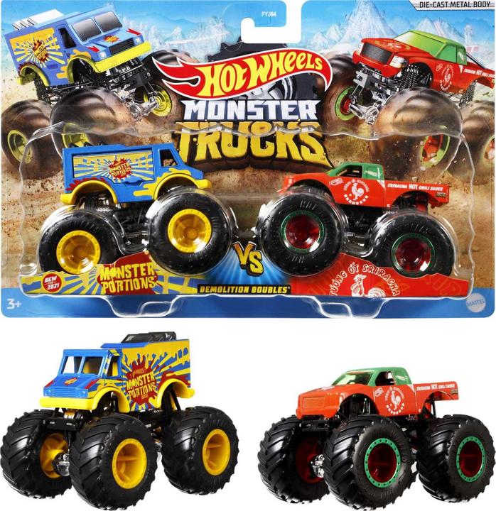 Hot Wheels Monster truck, Pressofusione
