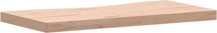 Actual product image vidaXL Schreibtischplatte 80x(36-40)x4 cm Massivholz (40 x 80 cm)