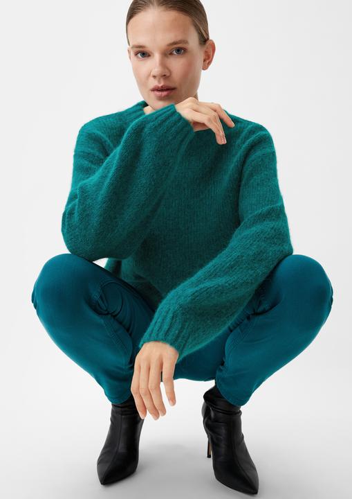 Actual product image Comma Strickpullover Strickpullover aus Alpakamix (36)