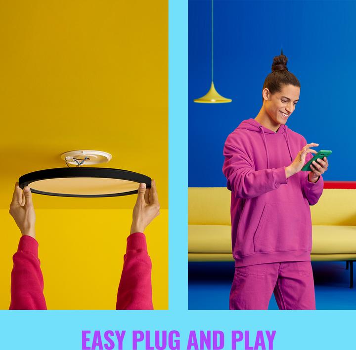 Produktbild WiZ Tunable White & Color SuperSlim (2600 lm)