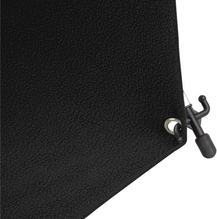 Actual product image Westcott X-Drop Pro - Rich Black (8' x 8') Wrinkle-Resistant Backdrop, 2.4x2.4m (244 cm, 244 cm)