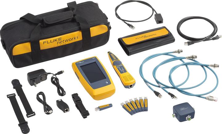 Actual product image Fluke Networks Cable Tester 5226637 LIQ-KIT-IE