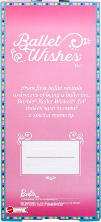 Productafbeelding Barbie Signature Ballet Wishes Doll