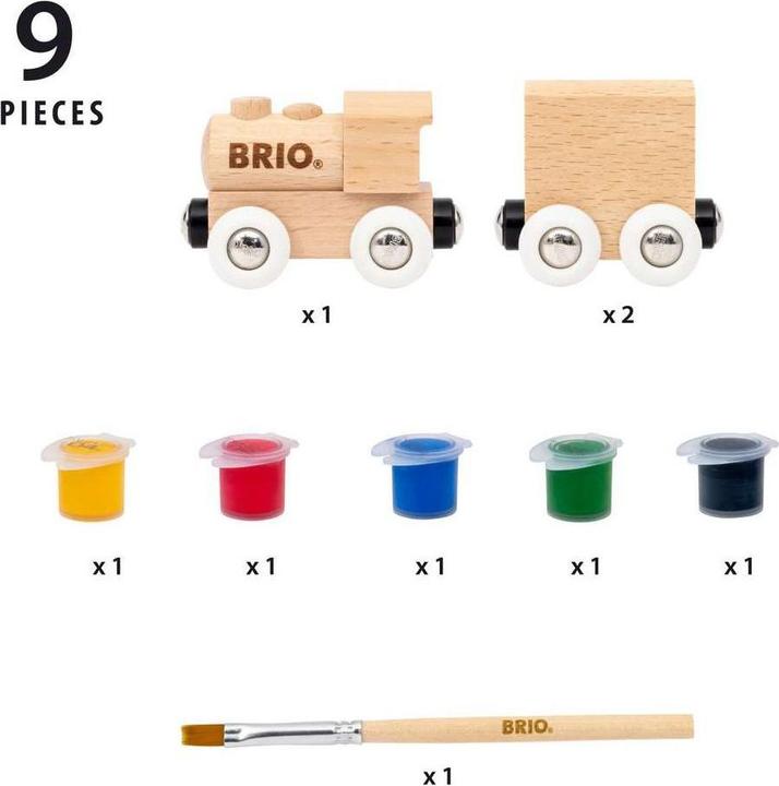 Produktbild Ravensburger BRIO - Holzzug zum Anmalen