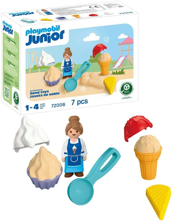 Produktbild Playmobil 72006 JUNIOR: Sand-Eisdiele (72006)