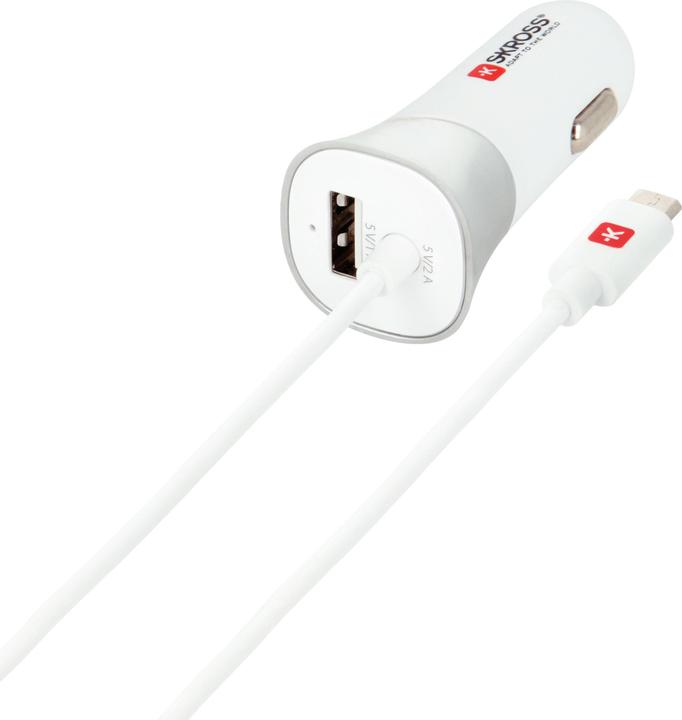 Produktbild Skross Dual USB Car Charger + USB Micro