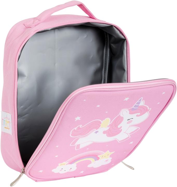 Image du produit A Little Lovely Company Sac isotherme Licorne CBUNPI09 Rose 240x290x90 mm