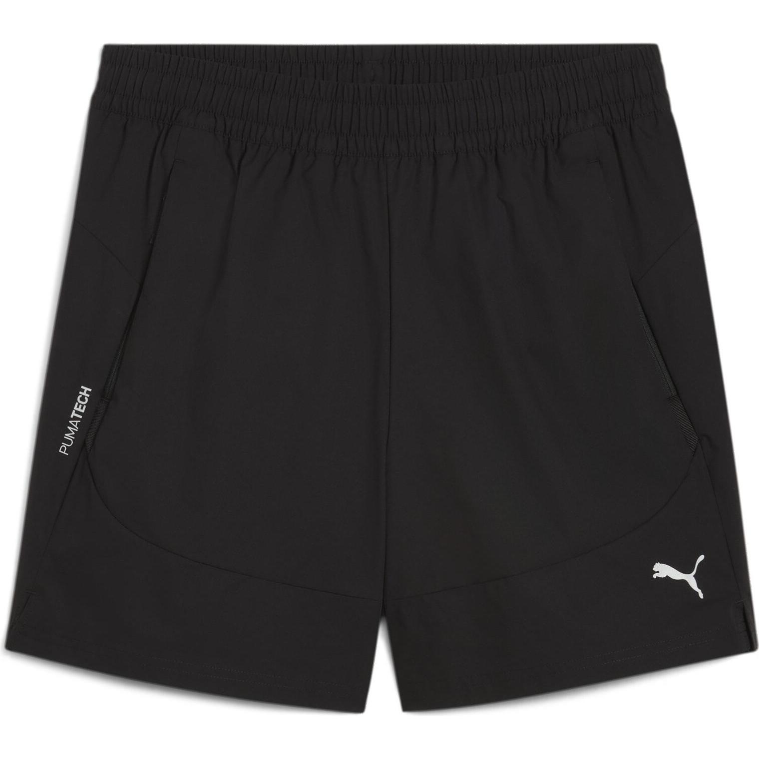 Puma, Herren, Sporthose, PUMATECH Relaxed Shorts 6" WV (L), Schwarz, L