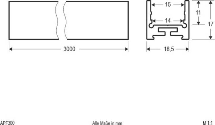 Produktbild EVN Alu-Profil