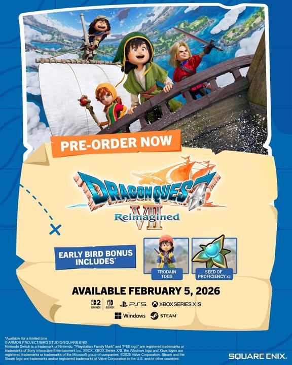 Immagine prodotto Square Enix DRAGON QUEST VII Reimagined (Switch, Inglese)