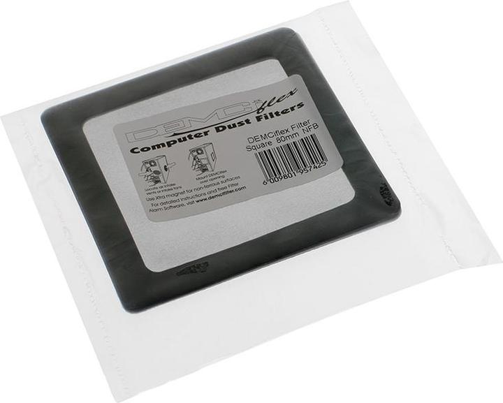 Produktbild DEMCiflex Dust Filter 80mm - black/black