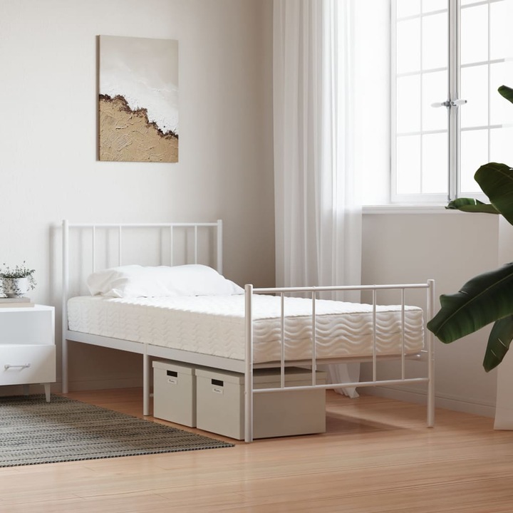 Actual product image VidaXL Schaumstoffmatratze 90 x 210 cm Härtegrad H2 H3 (90 x 210 cm, Foam core)