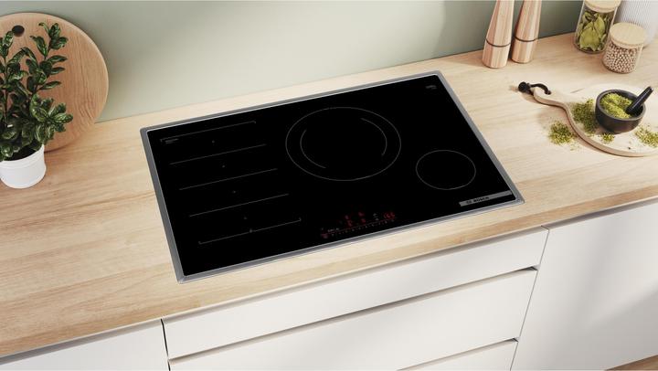 Actual product image Bosch Hausgeräte Series 6 PXE845HC1E (80.20 cm, Glass ceramic hob)