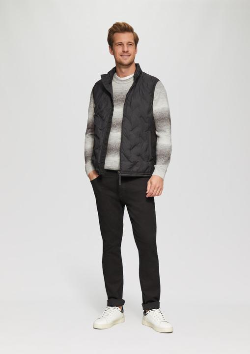 Produktbild S.Oliver Strickpullover Strickpullover mit Colour-Blocking (S)