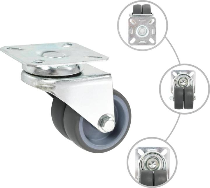 Produktbild vidaXL Lenkrolle