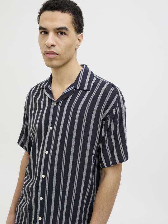 Produktbild Jack & Jones Jjeenzo Stripe Resort Shirt Ss Sn (L)