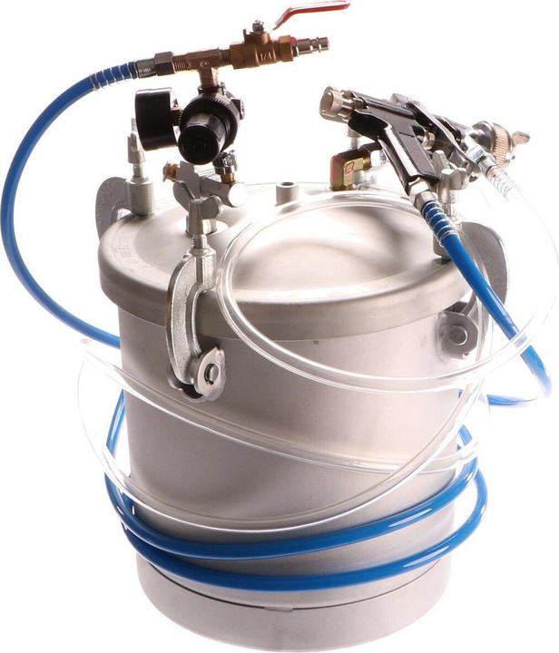 Produktbild GEKO Lackiertank + Schlauch + Pistole, 8l