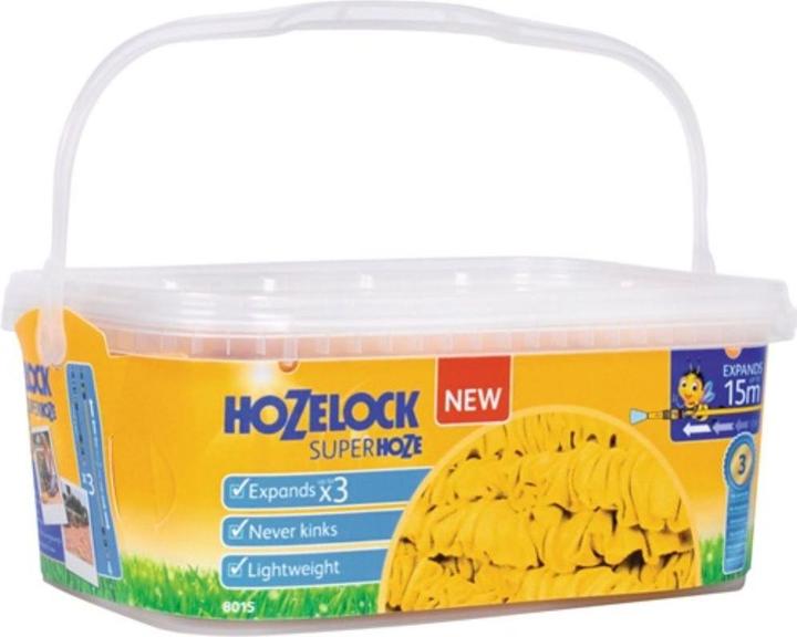 Productafbeelding Hozelock SUPERHOZE 5 - 15m 8215A1240 1 st. Gele tuinslang (15 m, 19 mm)